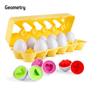 LOVEALOTTER Montessori Matching Eggs