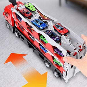 Folding Race Car Hauler Truck - SUPER LARGE SIZE