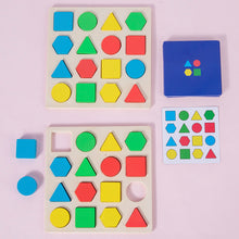 Load image into Gallery viewer, Shape Matching Game Color Sensory Educational Toy