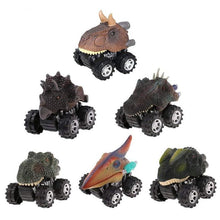 Load image into Gallery viewer, Mini Pull Back Dinosaur Cars (Pack of 6)