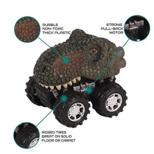 Load image into Gallery viewer, Mini Pull Back Dinosaur Cars (Pack of 6)