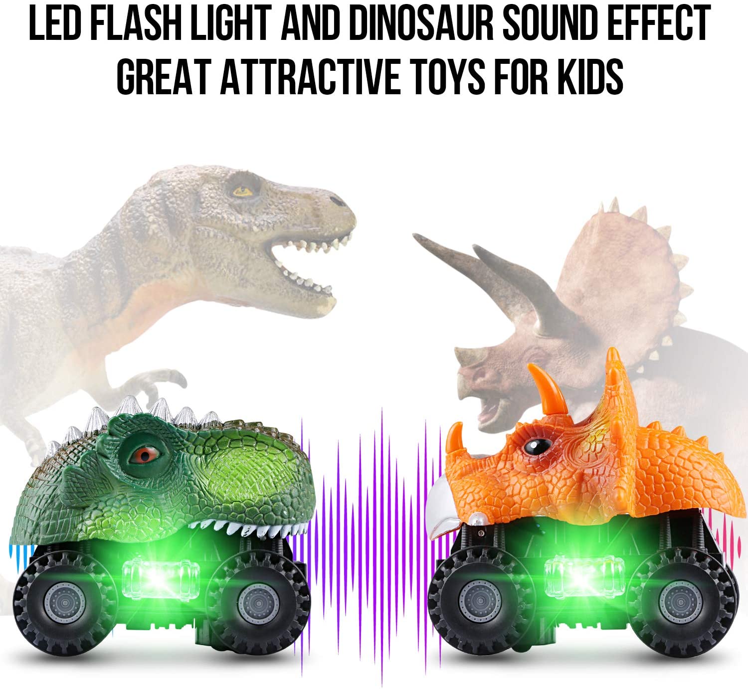 Dinosaure télécommandé - Roar / Roar Light & Sound Effects - RC