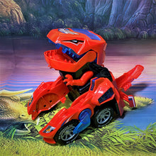 Load image into Gallery viewer, 🎁 50% OFF🎁 LED DINOSAUR TRANSFORMATION CAR TOY