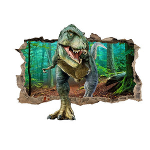 3D Jurassic Park World Dinosaur Wall Sticker Decal