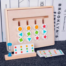 Load image into Gallery viewer, Educational Montessori Double Sided Matching Game Box