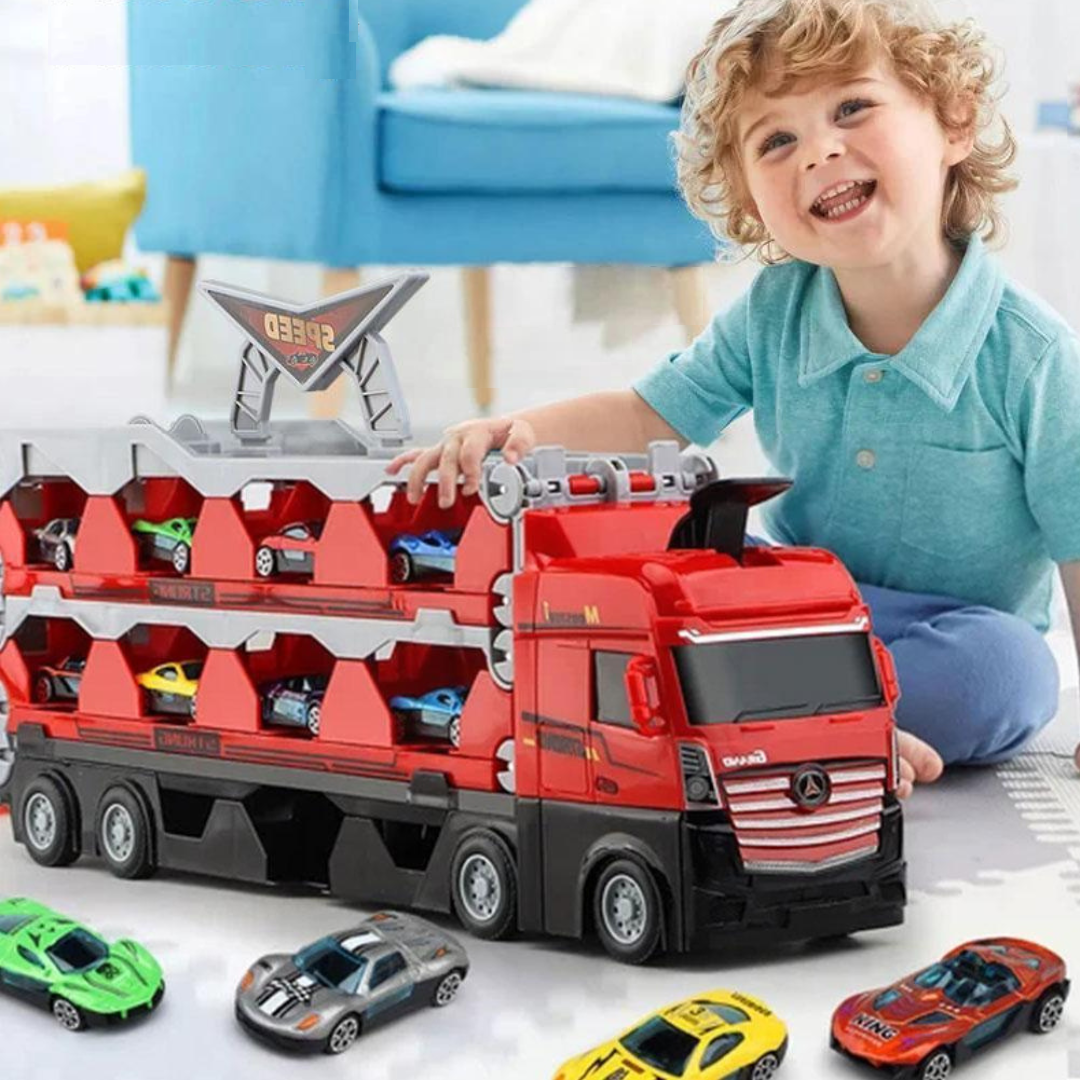 Folding Race Car Hauler Truck - SUPER LARGE SIZE – UNITRADE LLC