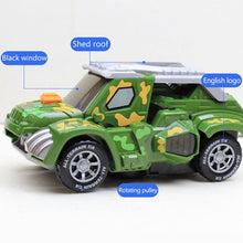 Load image into Gallery viewer, Transforming Dinosaur LED Camo Spray SUV Car