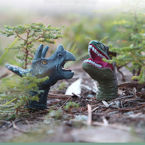 Realistic Dinosaur Hand Puppet T Rex Velociraptor Paw Patrol Finger Puppets