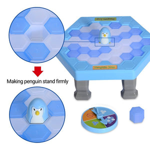 Save Penguin On Ice Game